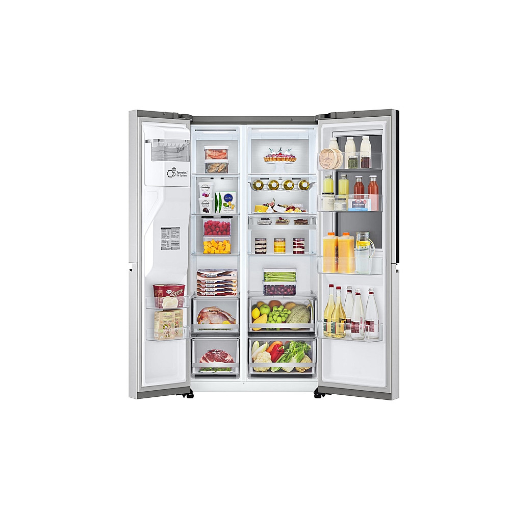 Side by side kyl frys LG GSXV90BSAE