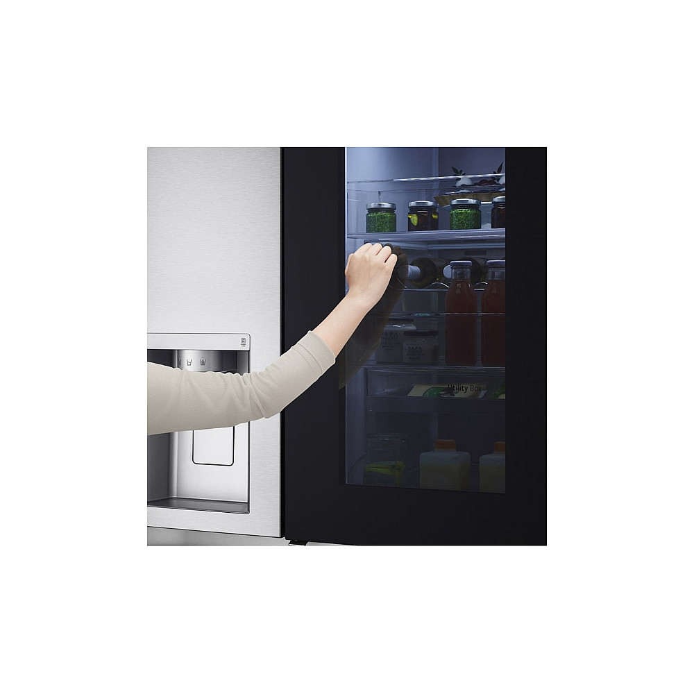 Side by side kyl frys LG GSXV90BSAE