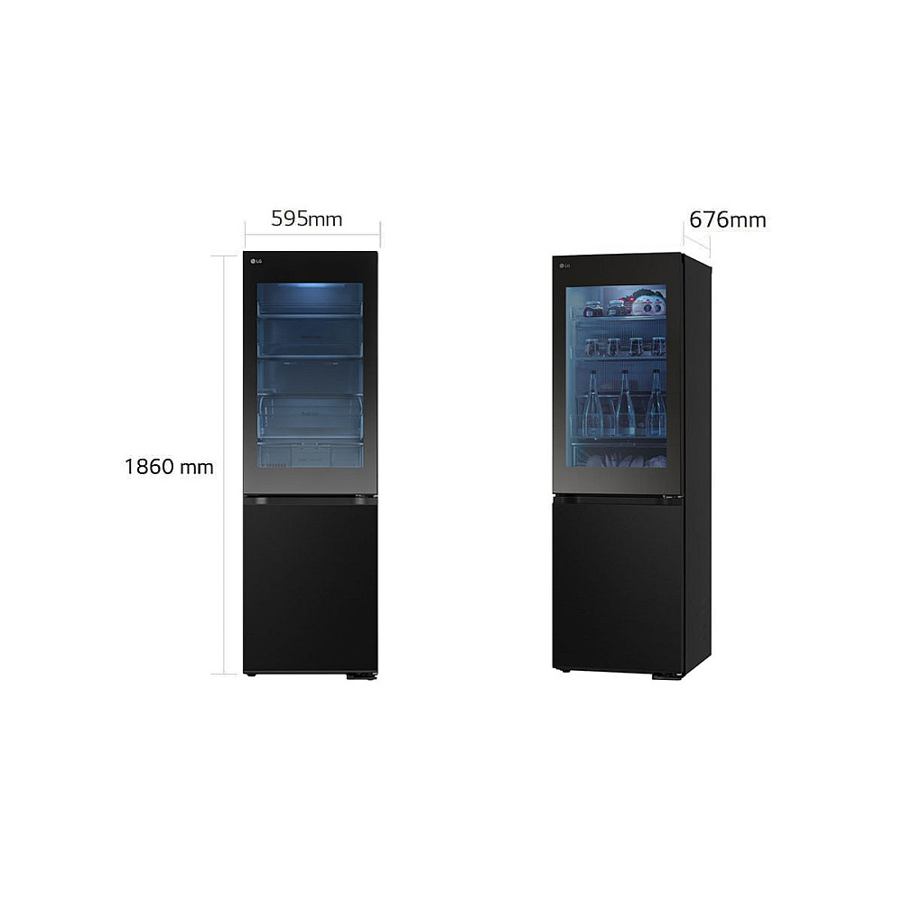 Kyl över frys LG GBG5160CEV