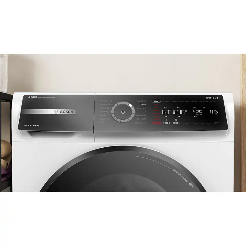 Tvätt- och torkpaket Bosch WGB256A1SN + WQB246DASN