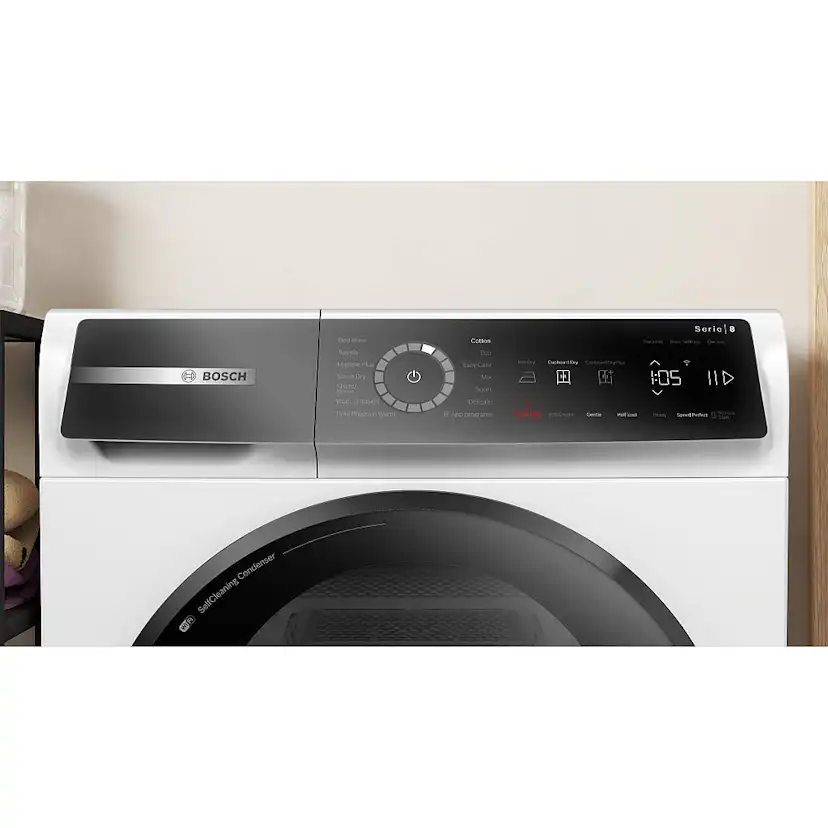 Tvätt- och torkpaket Bosch WGB256A1SN + WQB246DASN