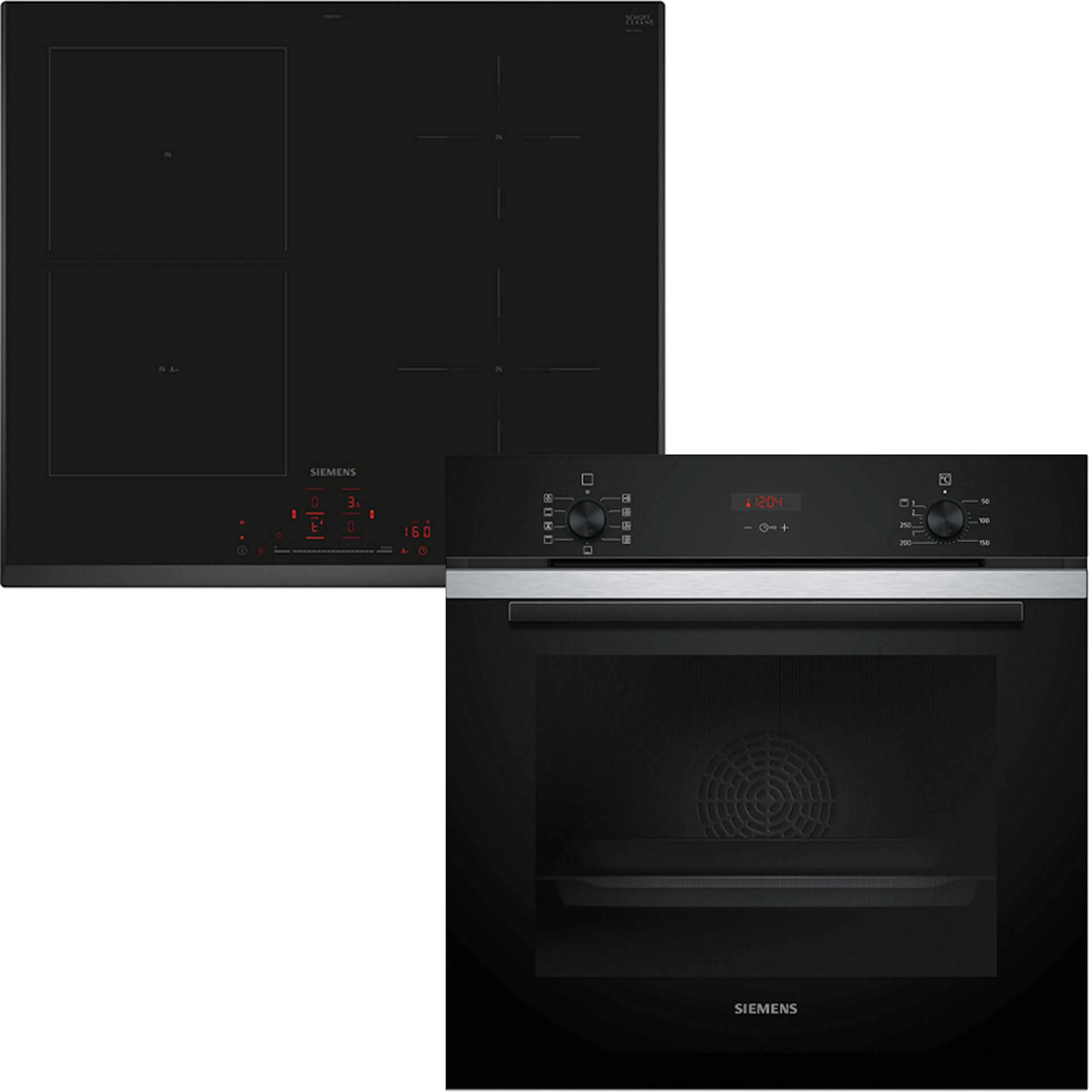 Ugn- och Hällpaket Siemens HB234ABS3F + ED651HSC1E