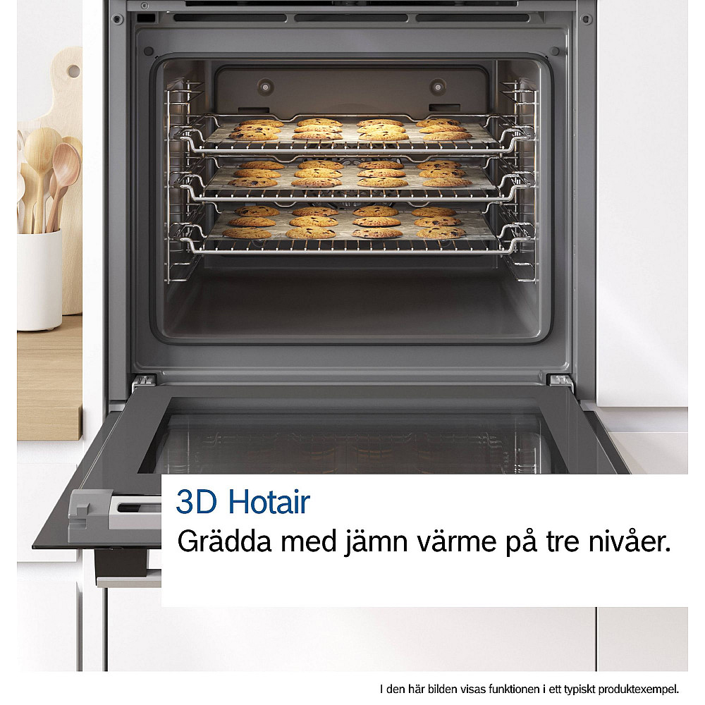 Ugn- och Mikropaket Bosch HBF010BV1S + BFL520MW0