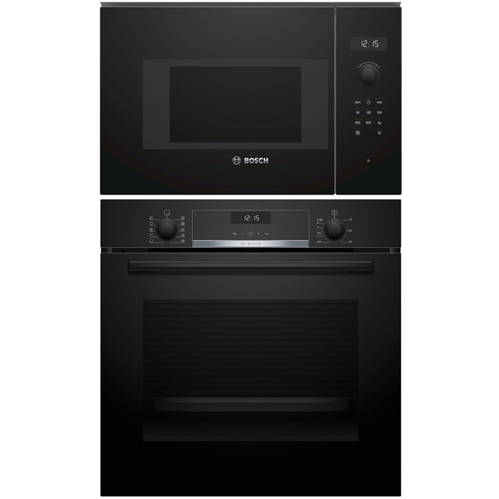 Ugn- och Mikropaket Bosch HBG537FB4 + BFL524MB0