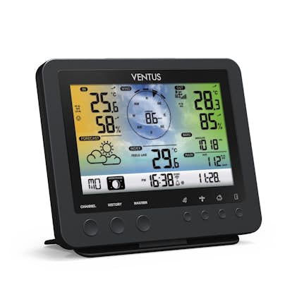 Väderstation färgdisplay Väderstation färgdisplay