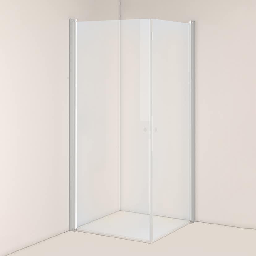 Duschhörn Westerbergs Nejd Rak Dimension: 800x800 mm