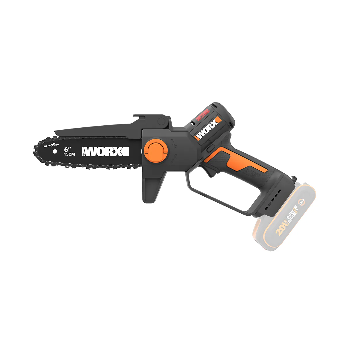 Motorsåg Worx WG327E 20V Inkl Batteri & Laddare