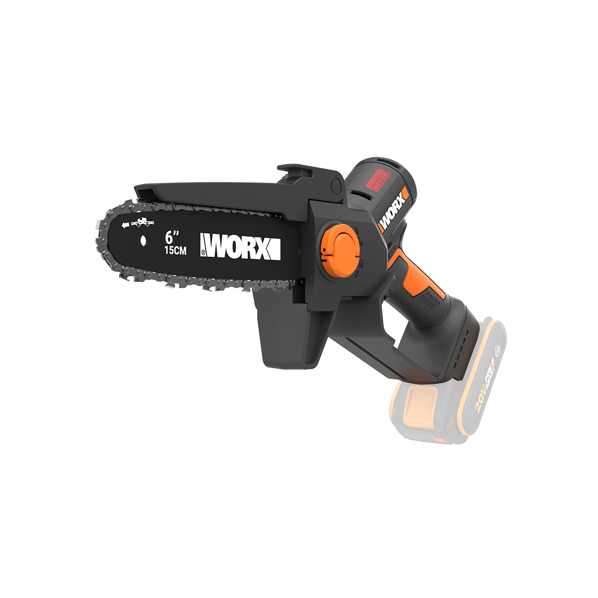 Motorsåg Worx WG327E 20V Inkl Batteri & Laddare