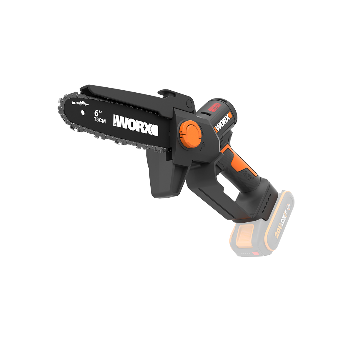 Motorsåg Worx WG327E 20V Inkl Batteri & Laddare