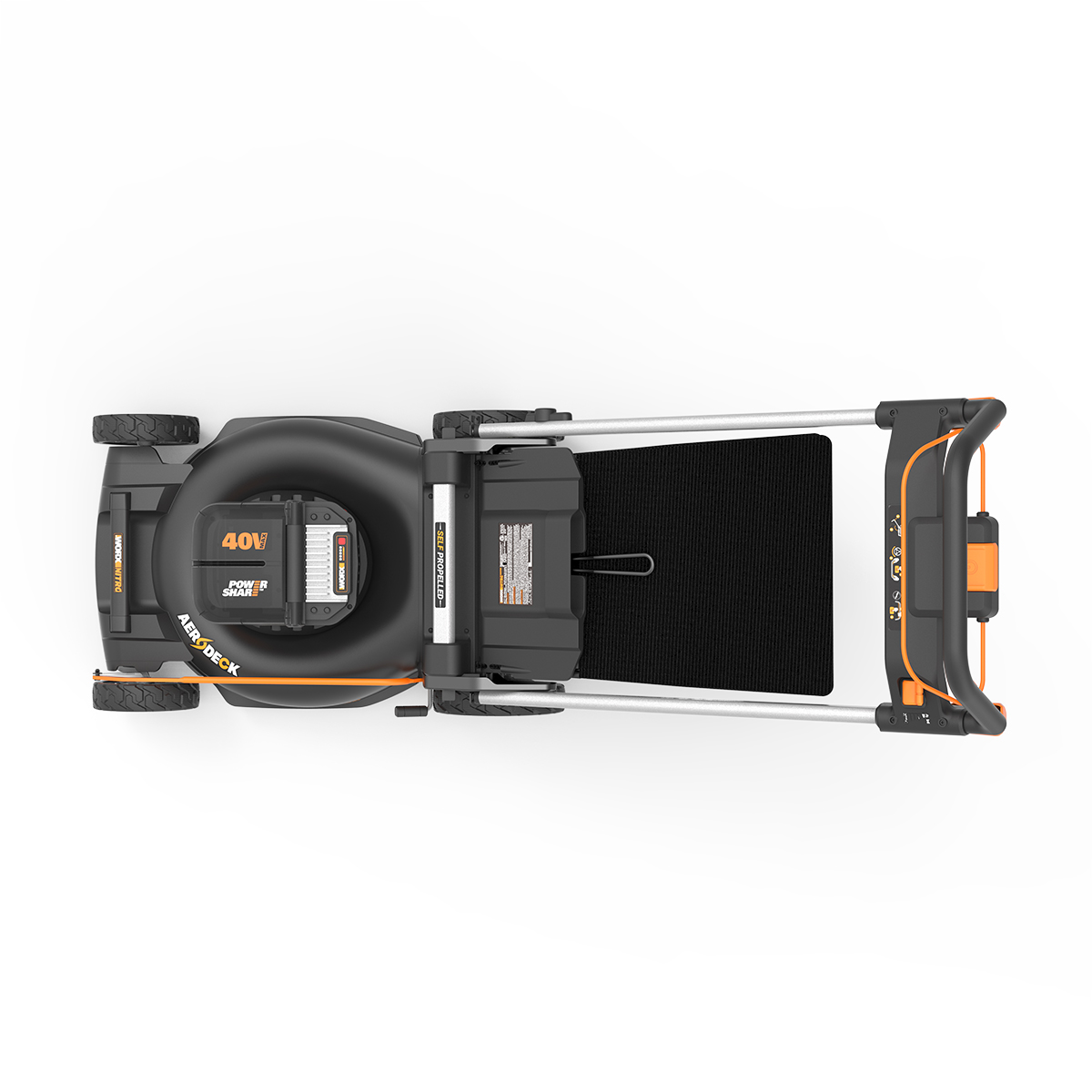 Gräsklippare Worx WG760E 40V Batteridriven