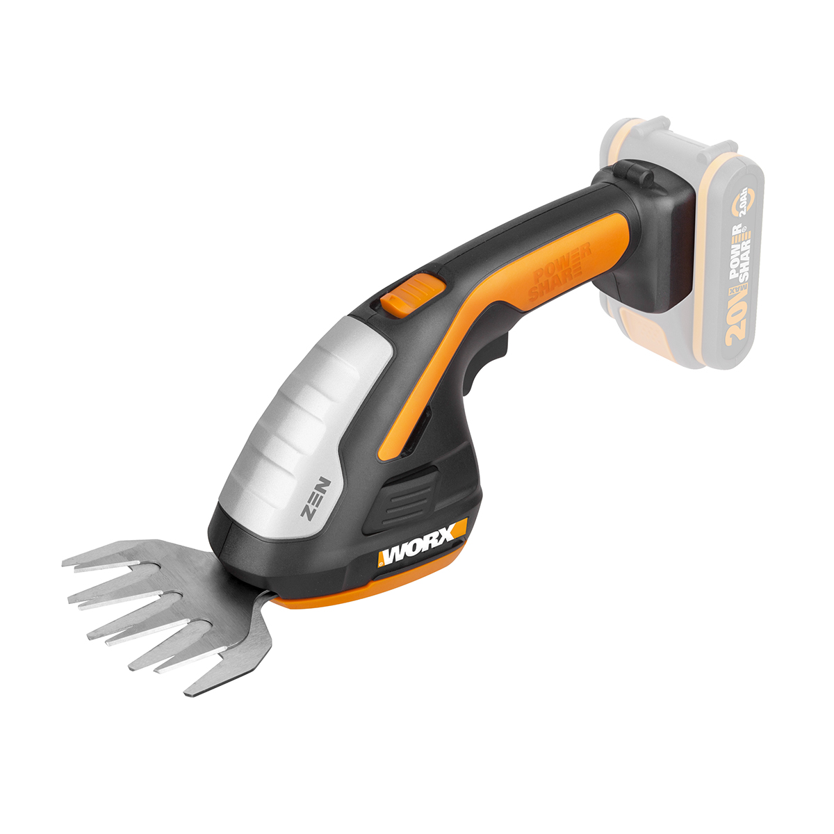 Häcksax Worx WG801E.9 20V 3-in-1 Batteridriven