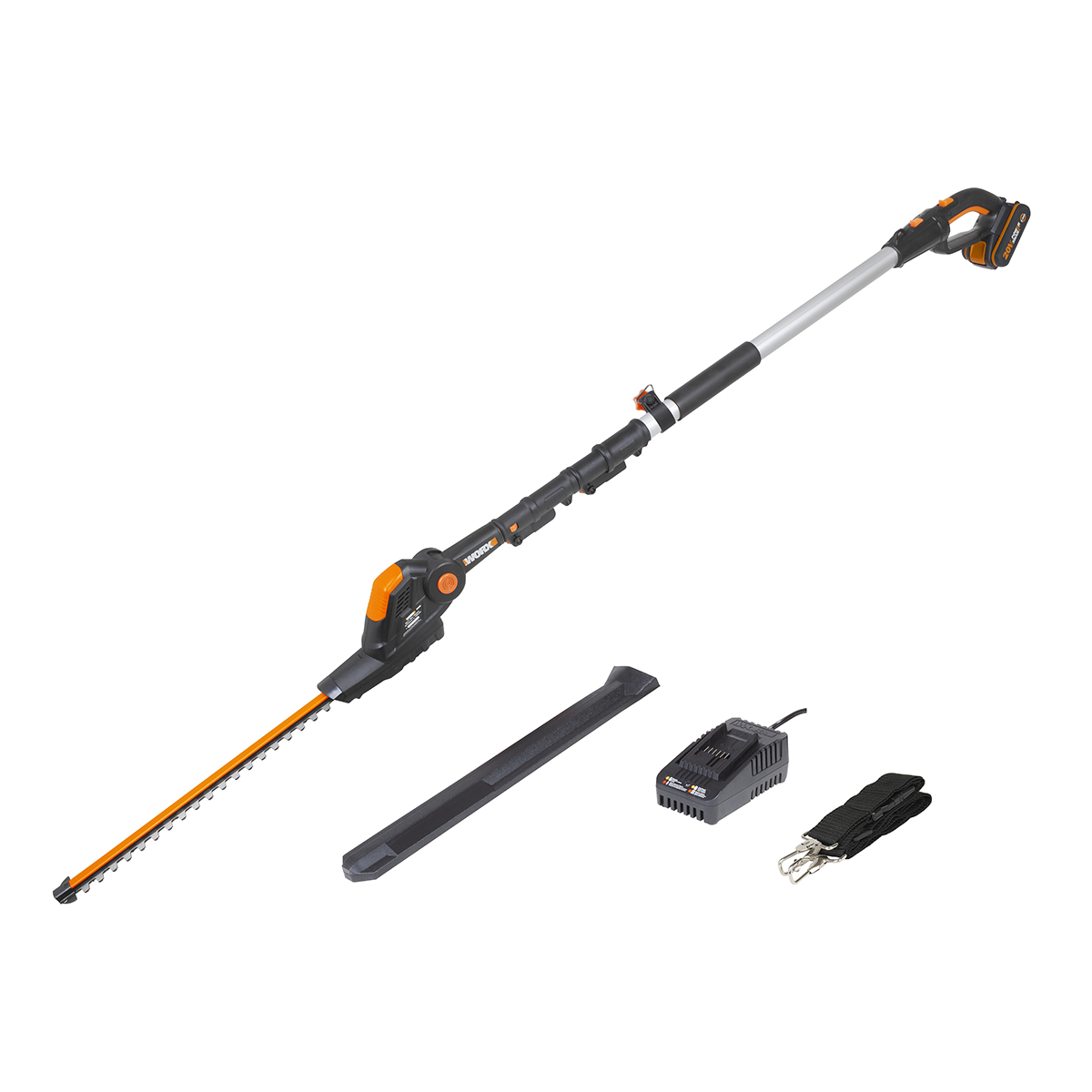 Stånghäcksax Worx WG252E.9 20V