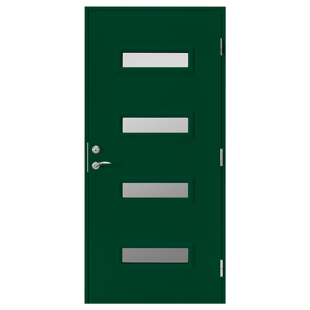 Ytterdörr Br. Johansson SY127 Sotat Glas