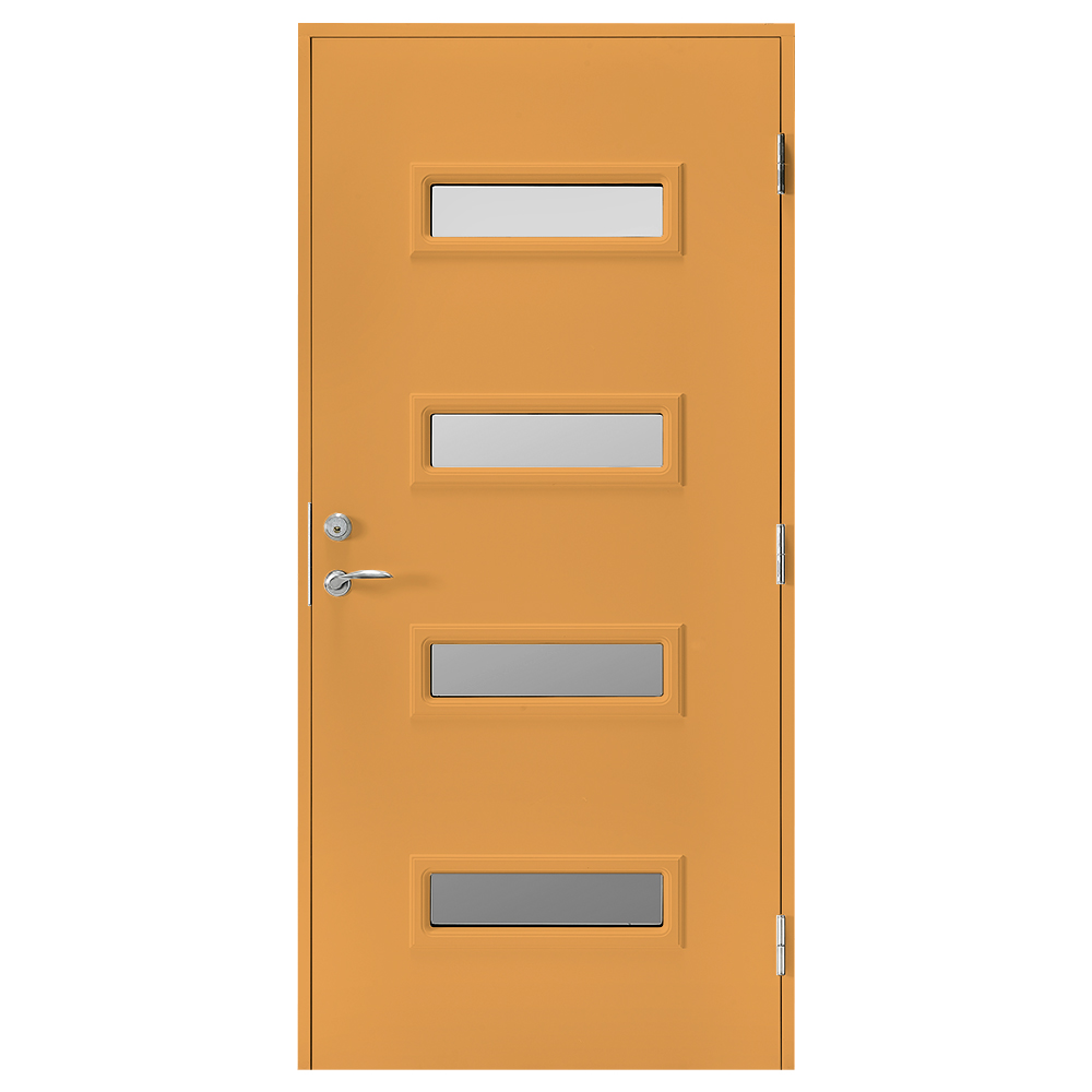 Ytterdörr Br. Johansson SY127 Sotat Glas