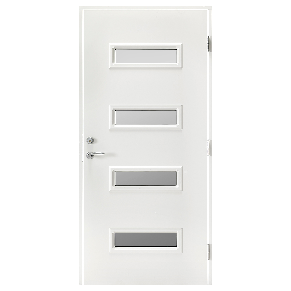 Ytterdörr Br. Johansson SY127 Sotat Glas