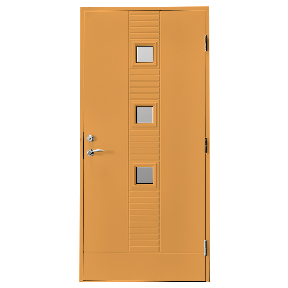 Ytterdörr Br. Johansson SY128 Sotat Glas