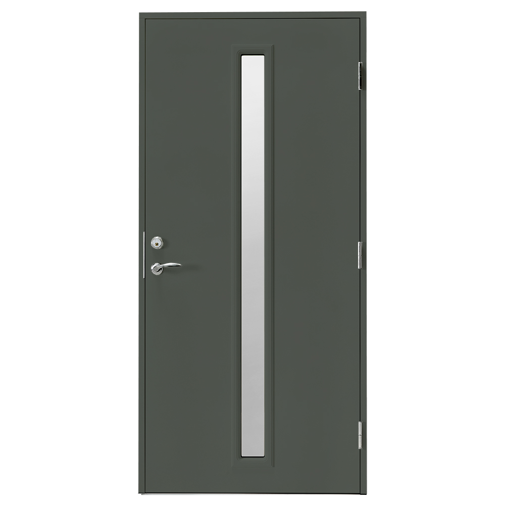 Ytterdörr Br. Johansson SY130 Frostat Glas