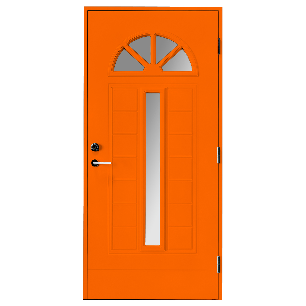 Ytterdörr Br. Johansson SY134 Sotat Glas