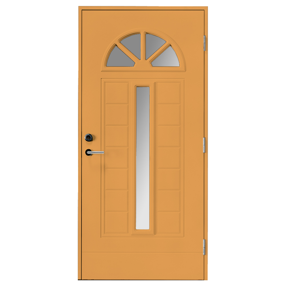 Ytterdörr Br. Johansson SY134 Sotat Glas