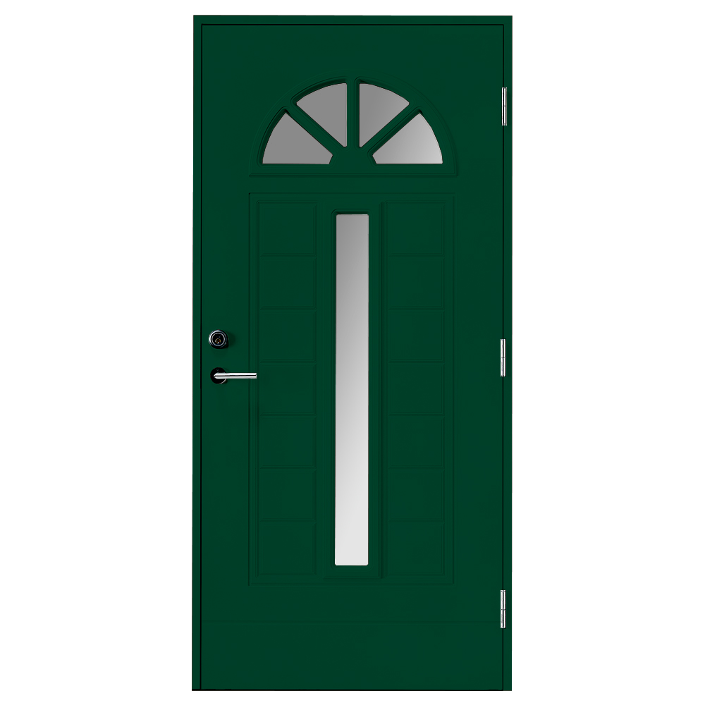 Ytterdörr Br. Johansson SY134 Sotat Glas