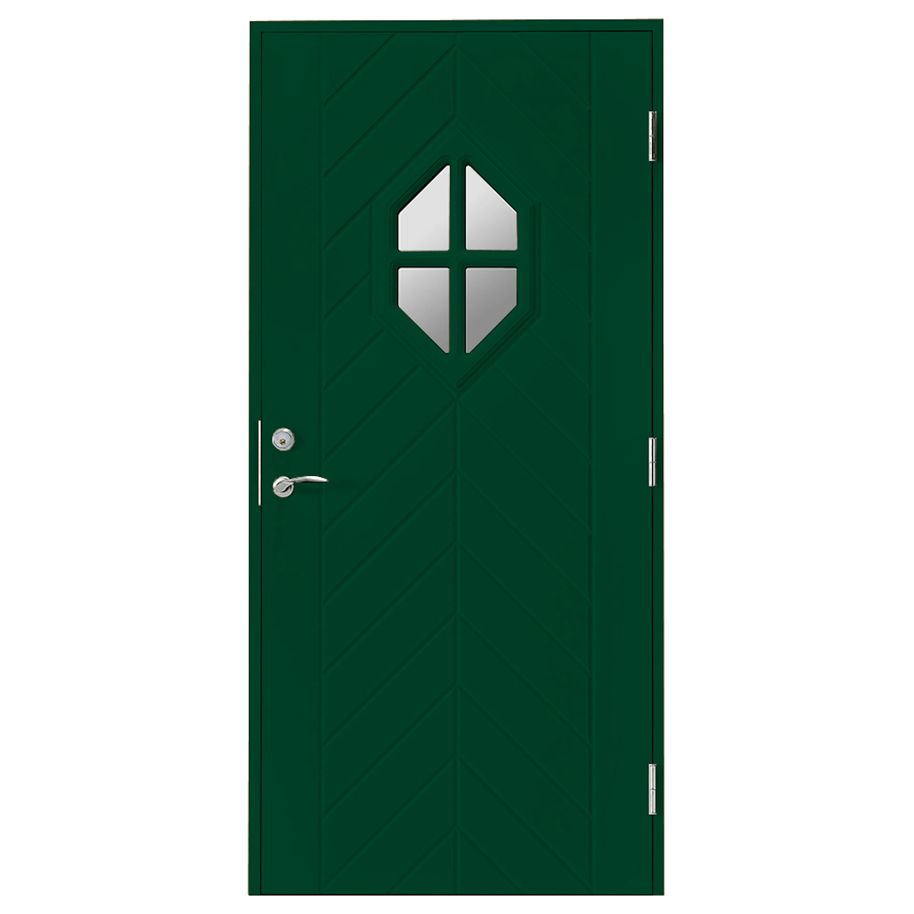 Ytterdörr Br. Johansson SY143 Sotat Glas
