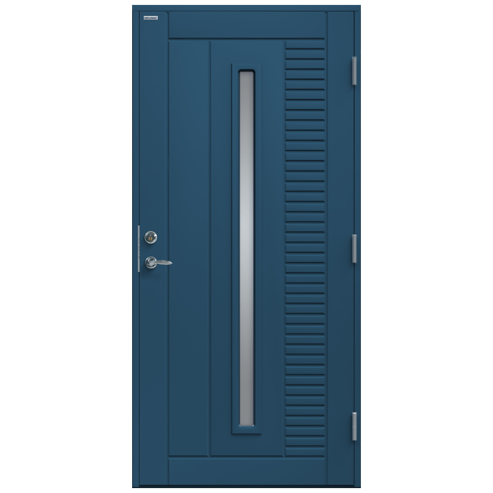 Ytterdörr Diplomat Alexandra Klarglas