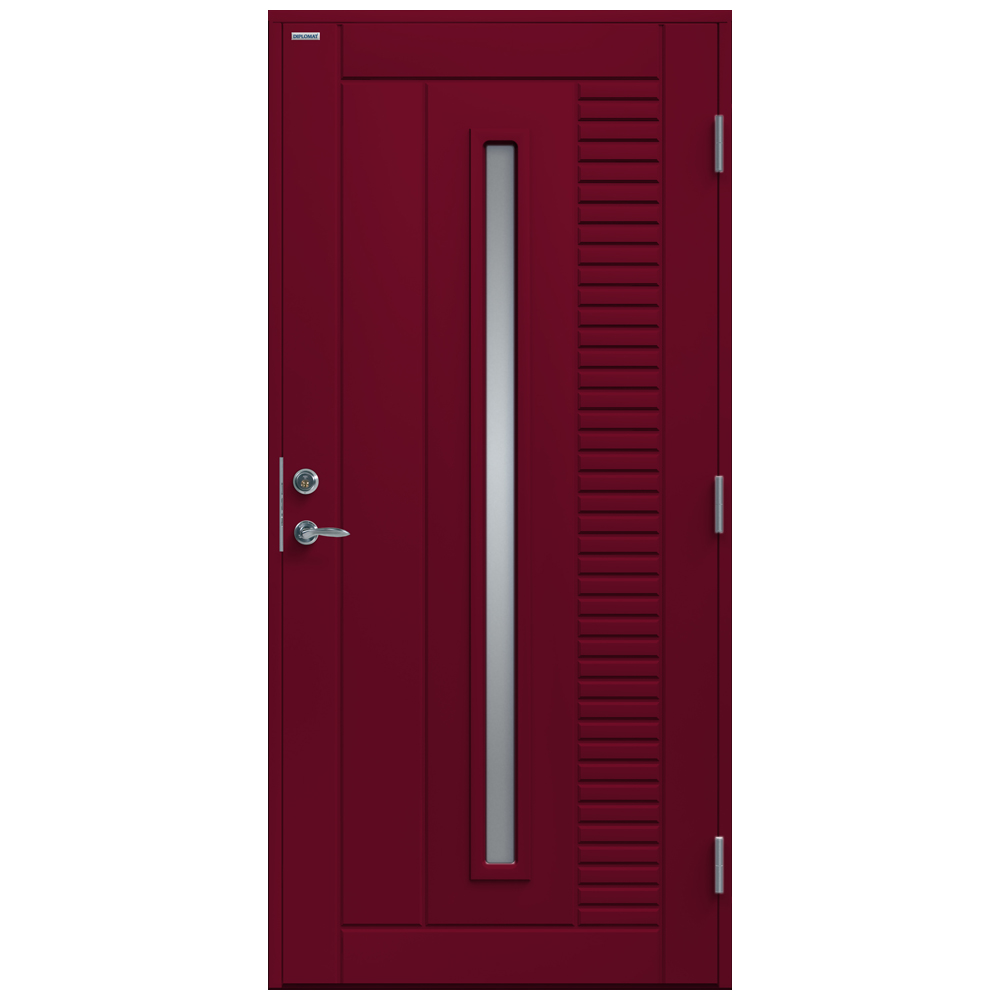 Ytterdörr Diplomat Alexandra Klarglas