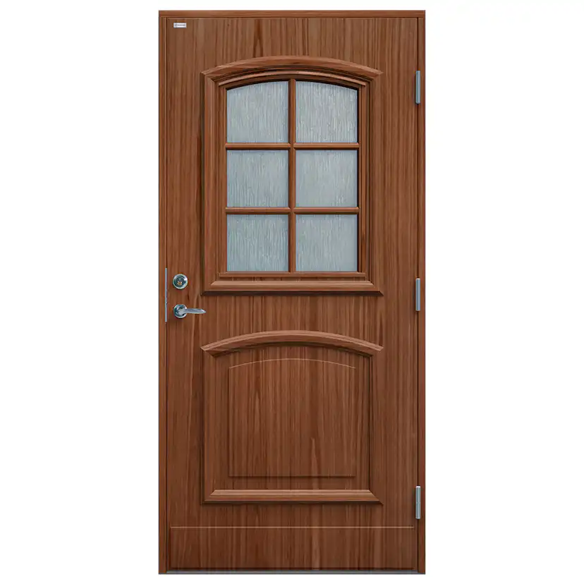 Ytterdörr Diplomat Anita Teak Cotswoldglas