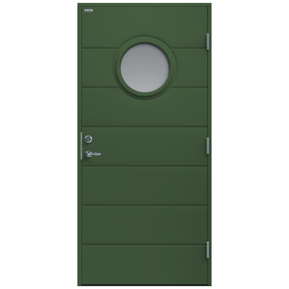 Ytterdörr Diplomat Bella Klarglas