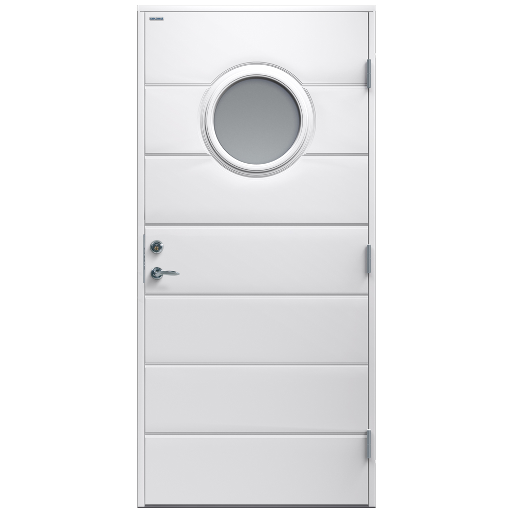 Ytterdörr Diplomat Bella Klarglas