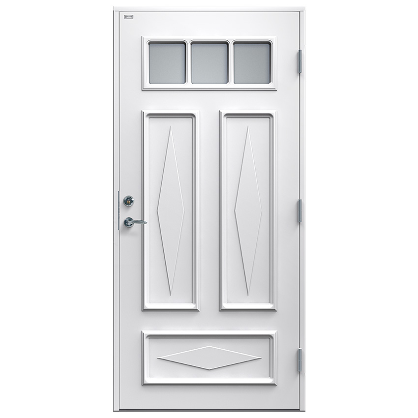 Ytterdörr Diplomat Britta Klarglas