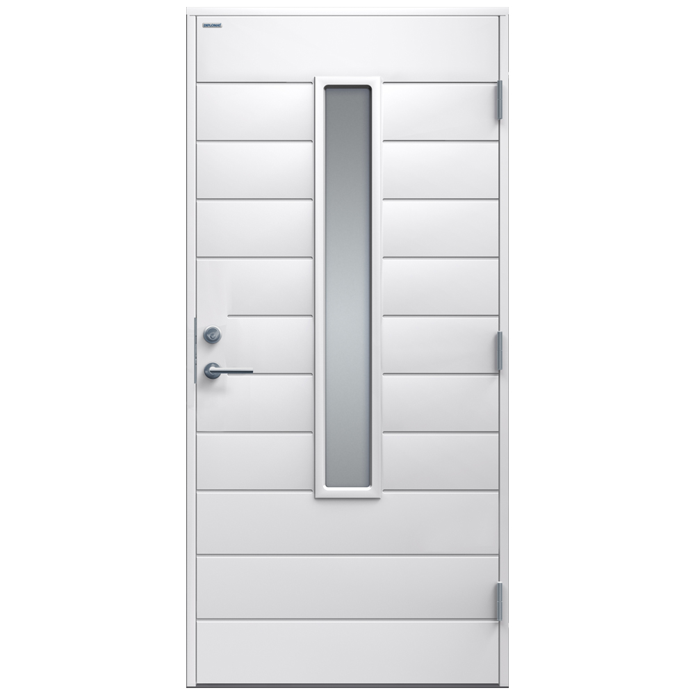 Ytterdörr Diplomat Clara Klarglas