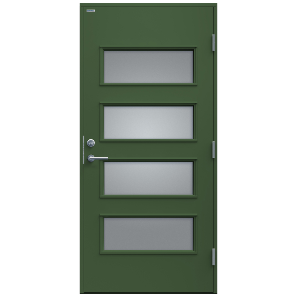 Ytterdörr Diplomat Ebba Klarglas