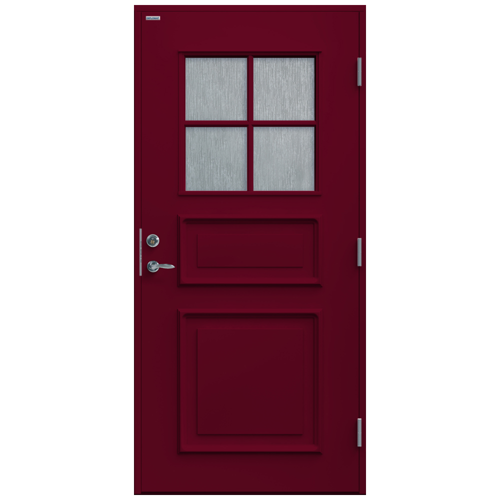 Ytterdörr Diplomat Elvira Cotswoldglas