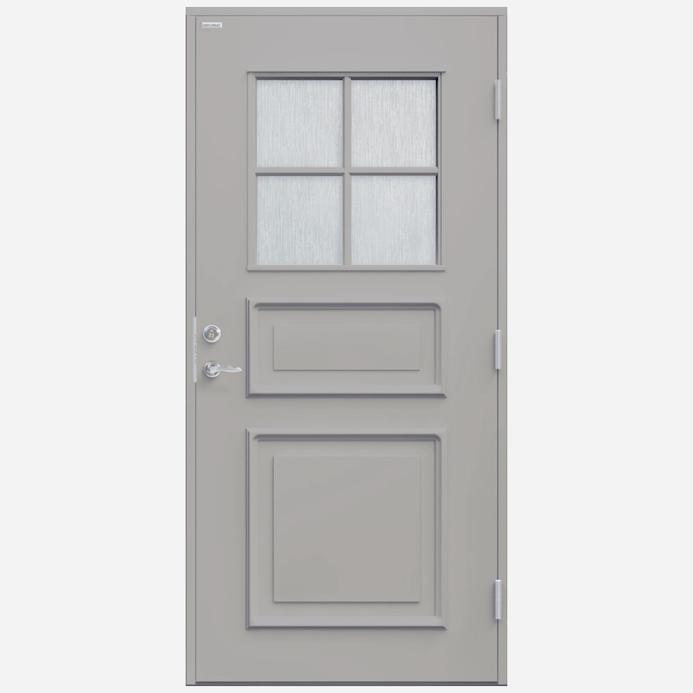 Ytterdörr Diplomat Elvira Cotswoldglas