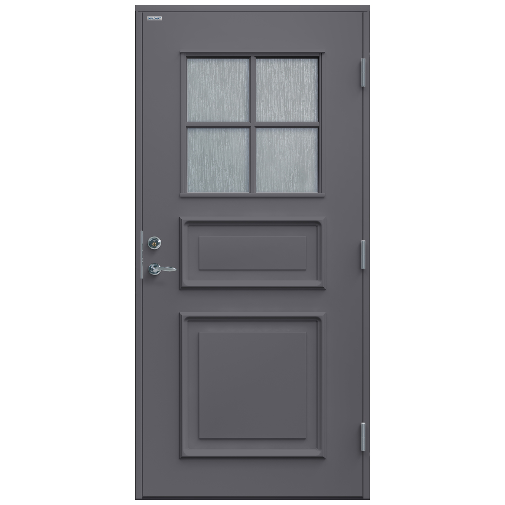 Ytterdörr Diplomat Elvira Cotswoldglas