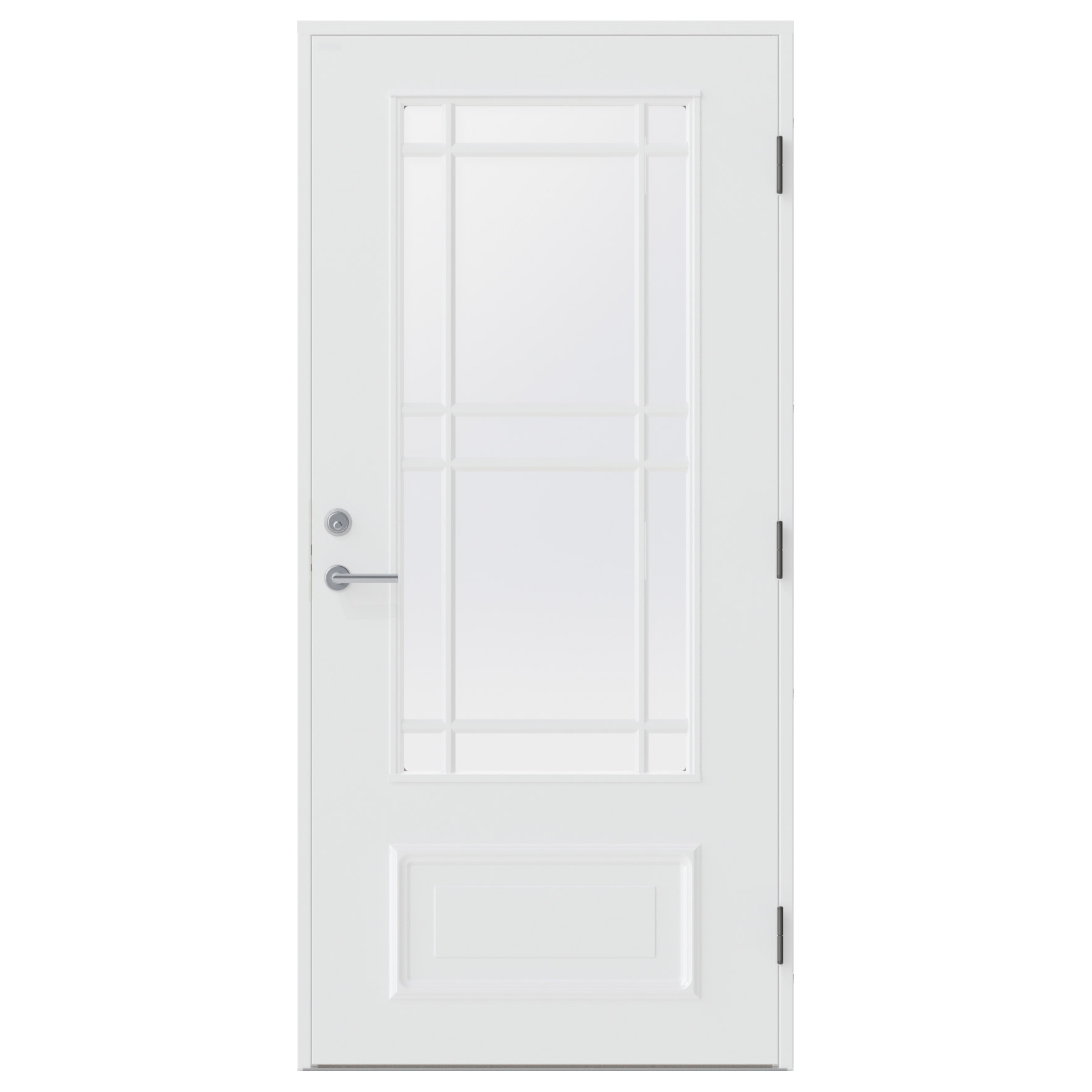 Ytterdörr Diplomat Estelle Glas