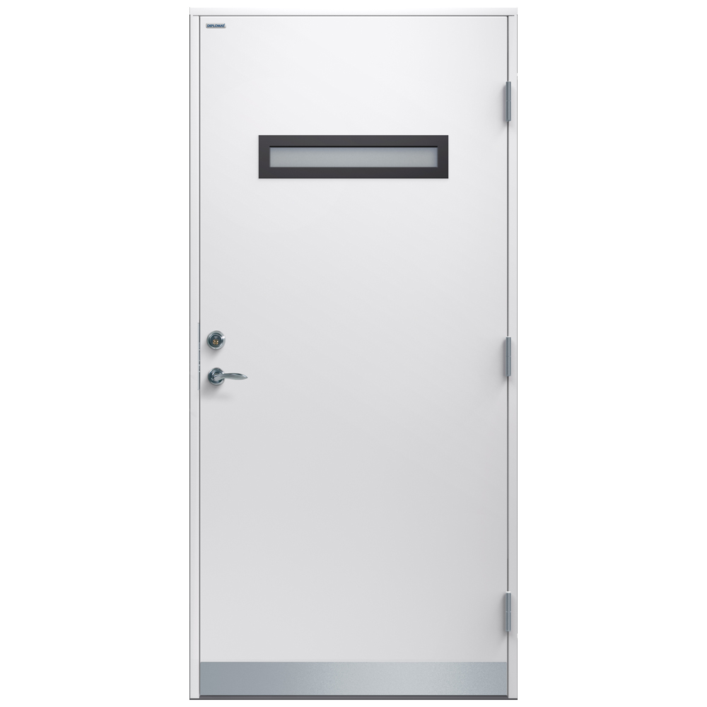 Ytterdörr Diplomat Fanny Steppat Glas