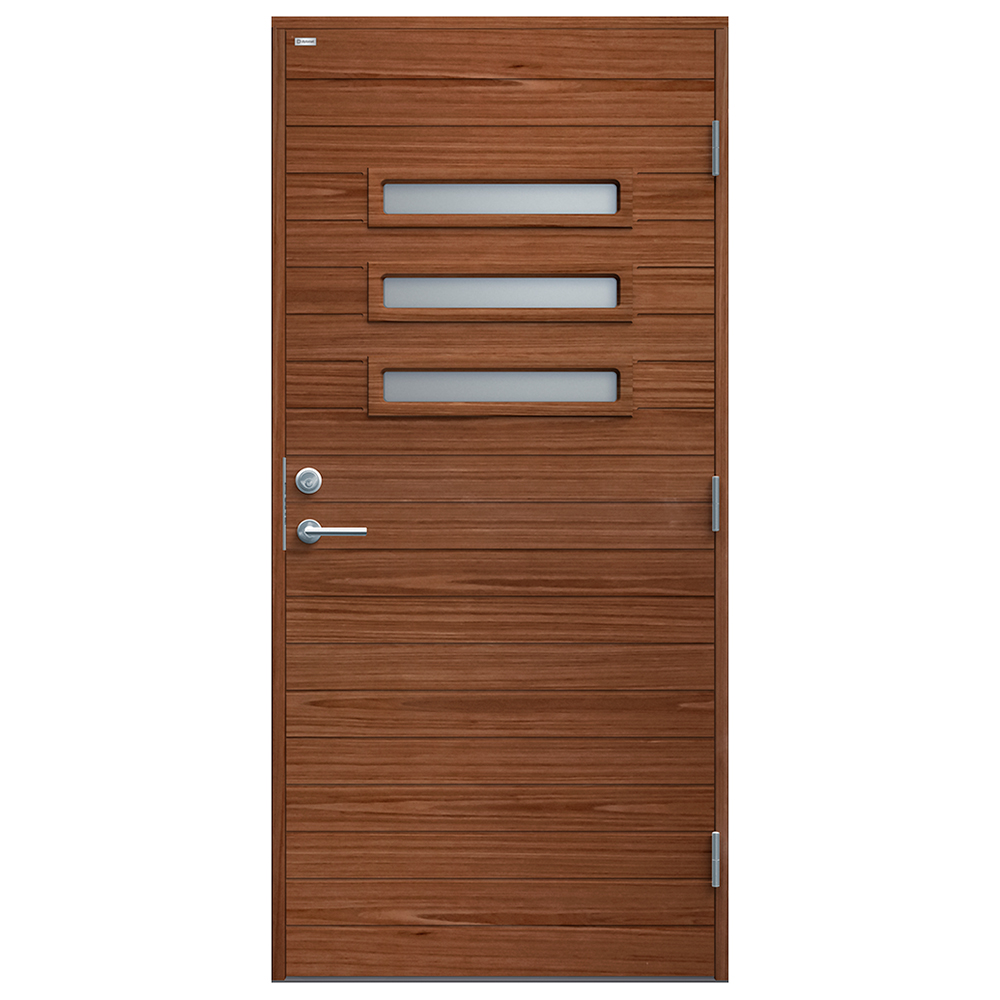 Ytterdörr Diplomat Ingela Träfanér Klarglas