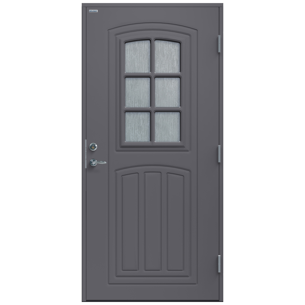 Ytterdörr Diplomat Jane Cotswoldglas