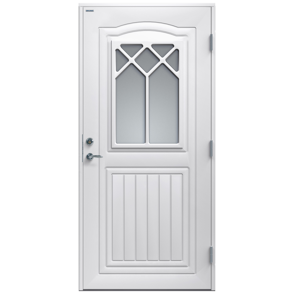 Ytterdörr Diplomat Linnea Klarglas