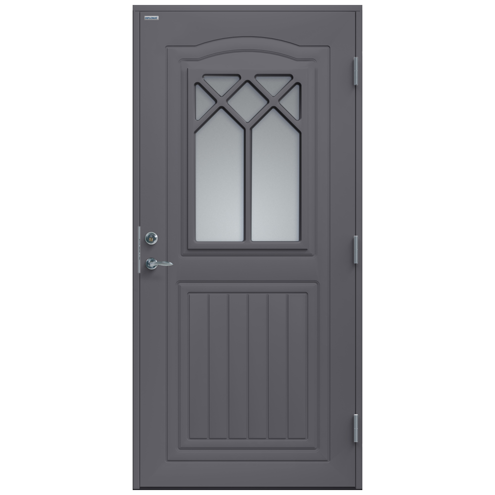 Ytterdörr Diplomat Linnea Klarglas