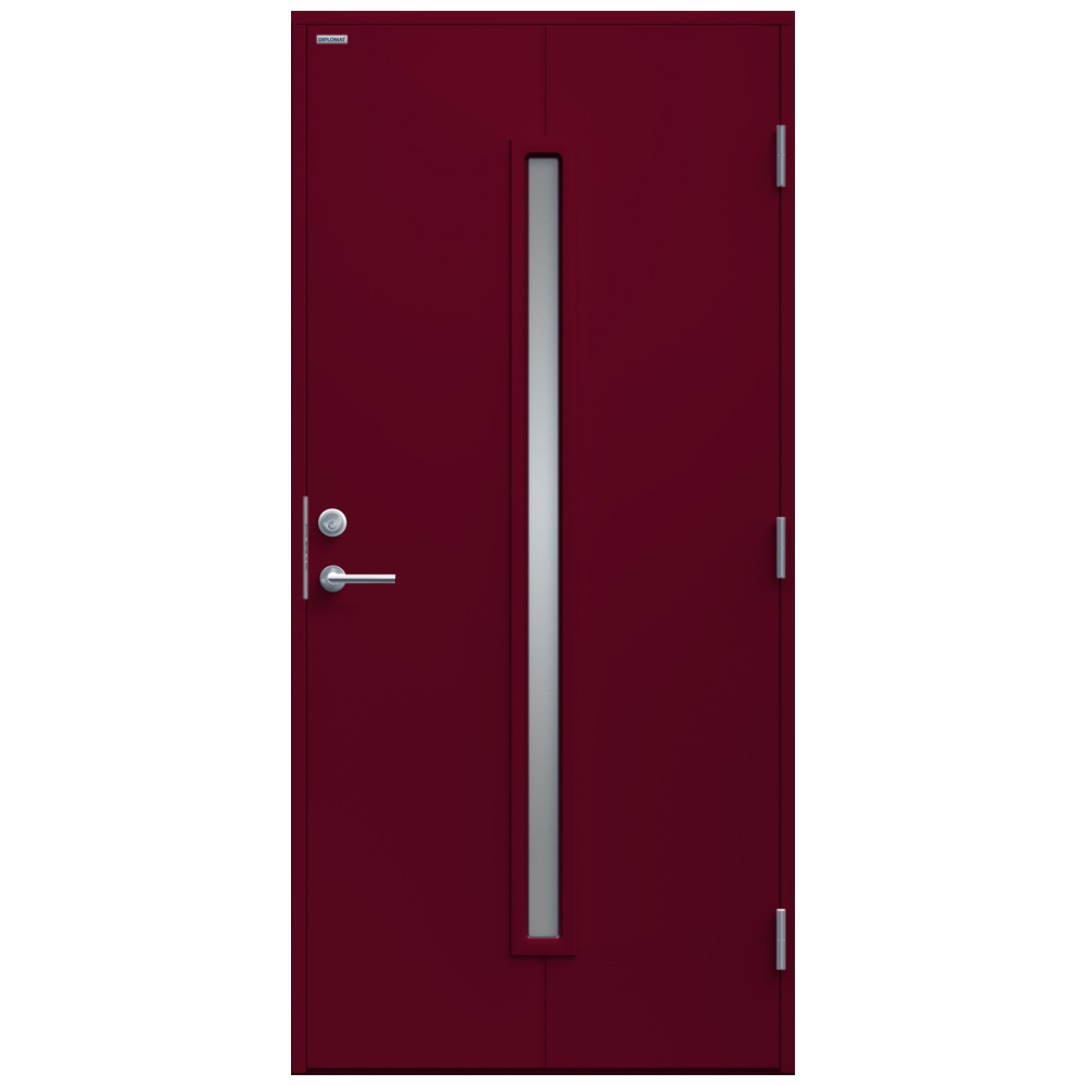 Ytterdörr Diplomat Maj Klarglas