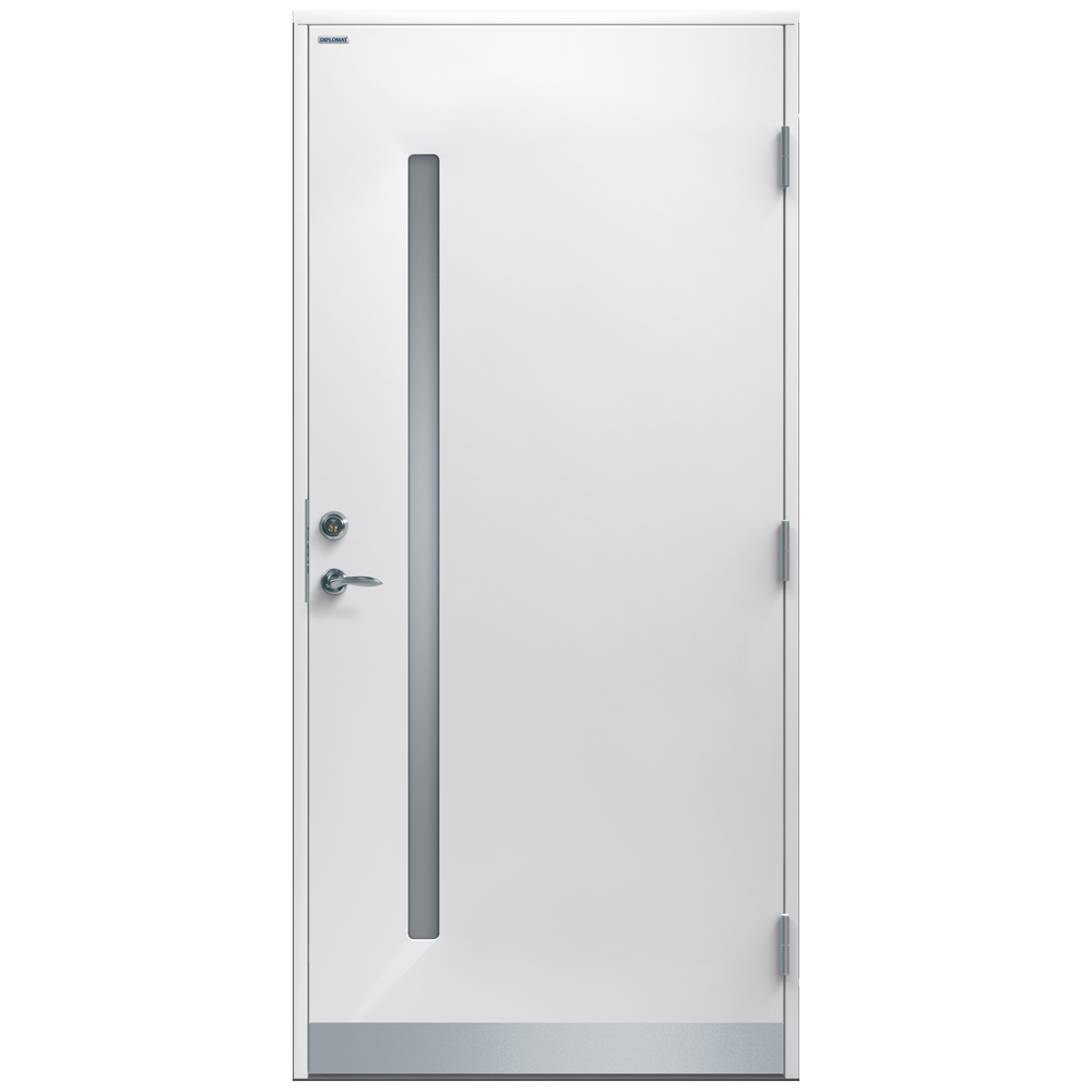 Ytterdörr Diplomat Mikaela Klarglas