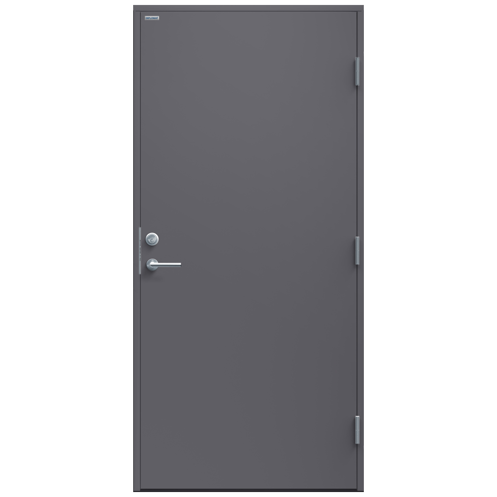 Ytterdörr Diplomat Rosa