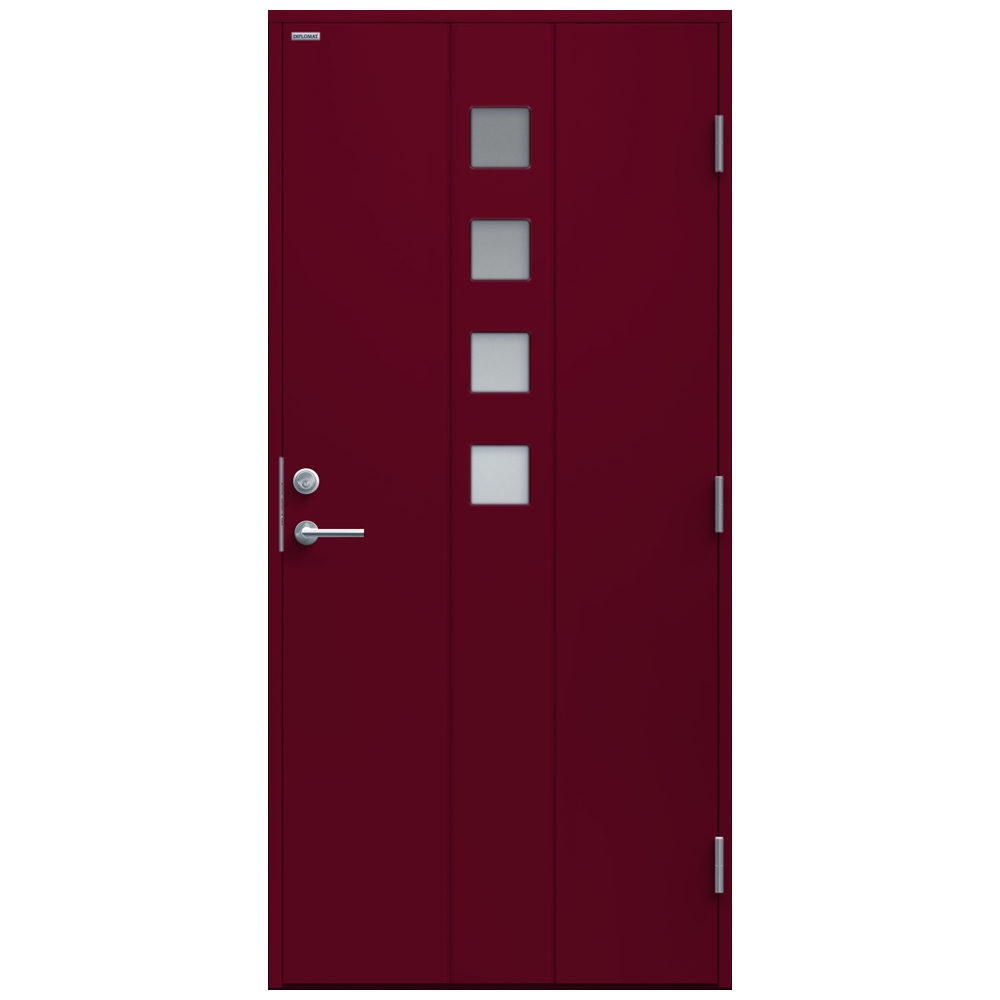 Ytterdörr Diplomat Sandra Klarglas