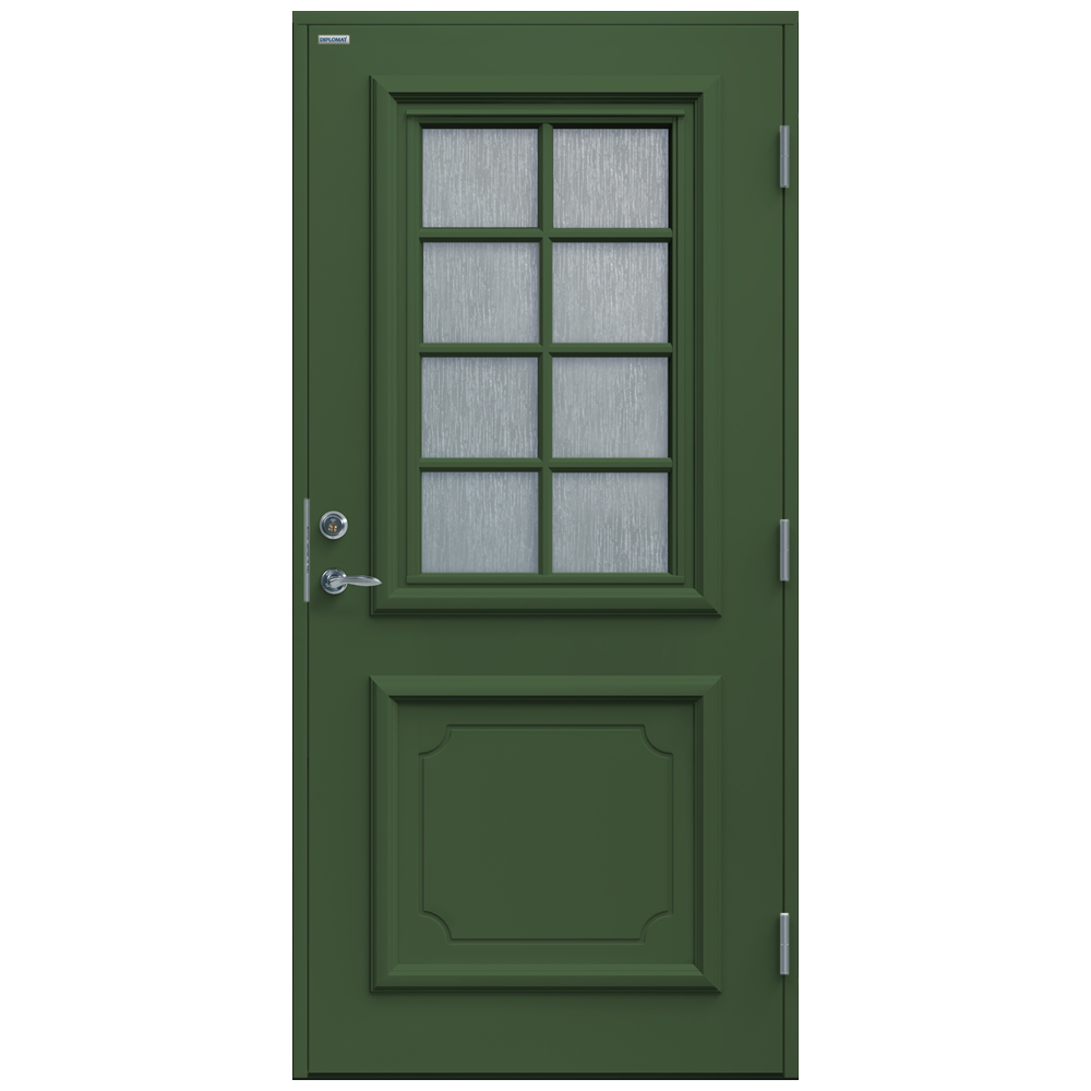 Ytterdörr Diplomat Svea Cotswoldglas