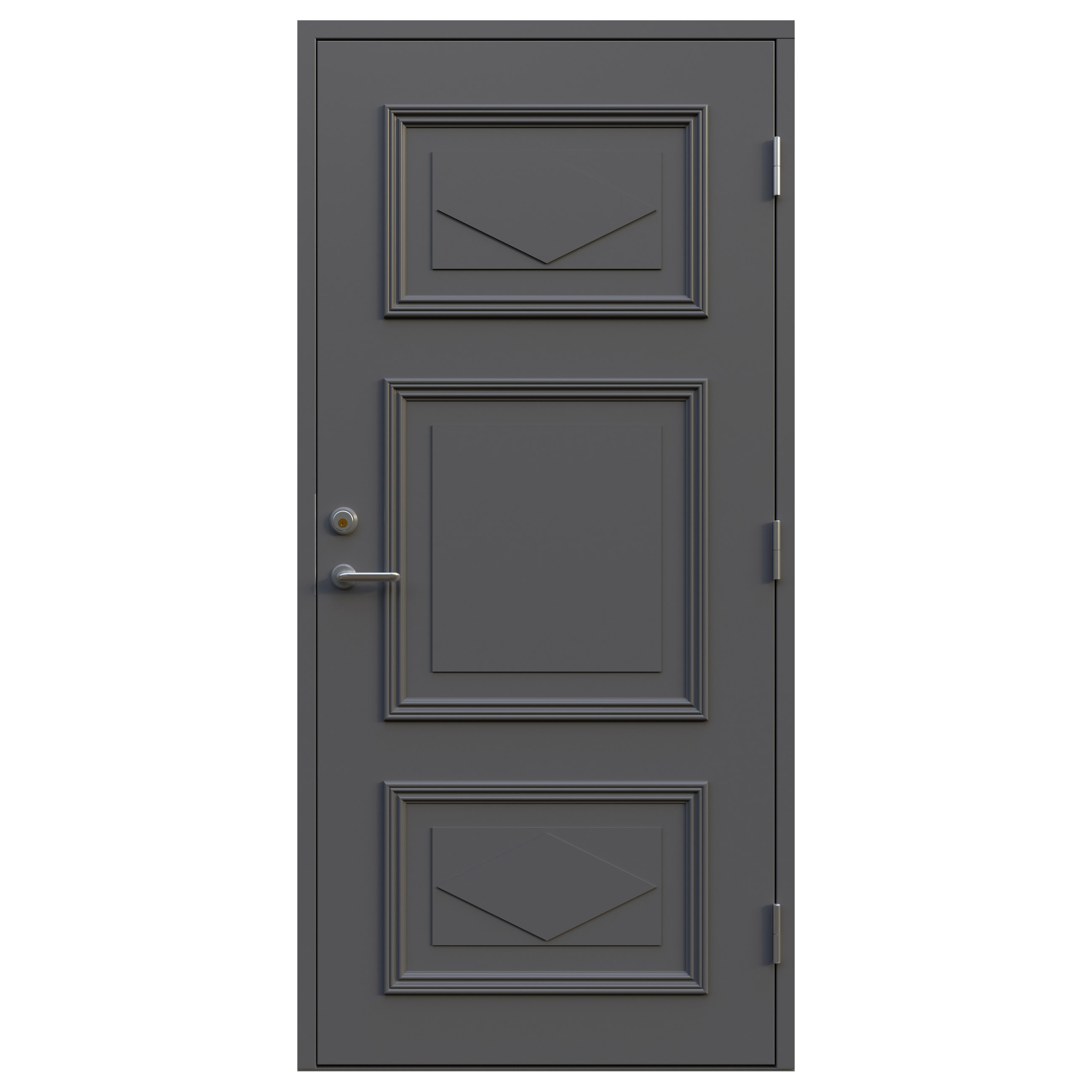 Ytterdörr Leksandsdörren Fornby Eco74 RC2