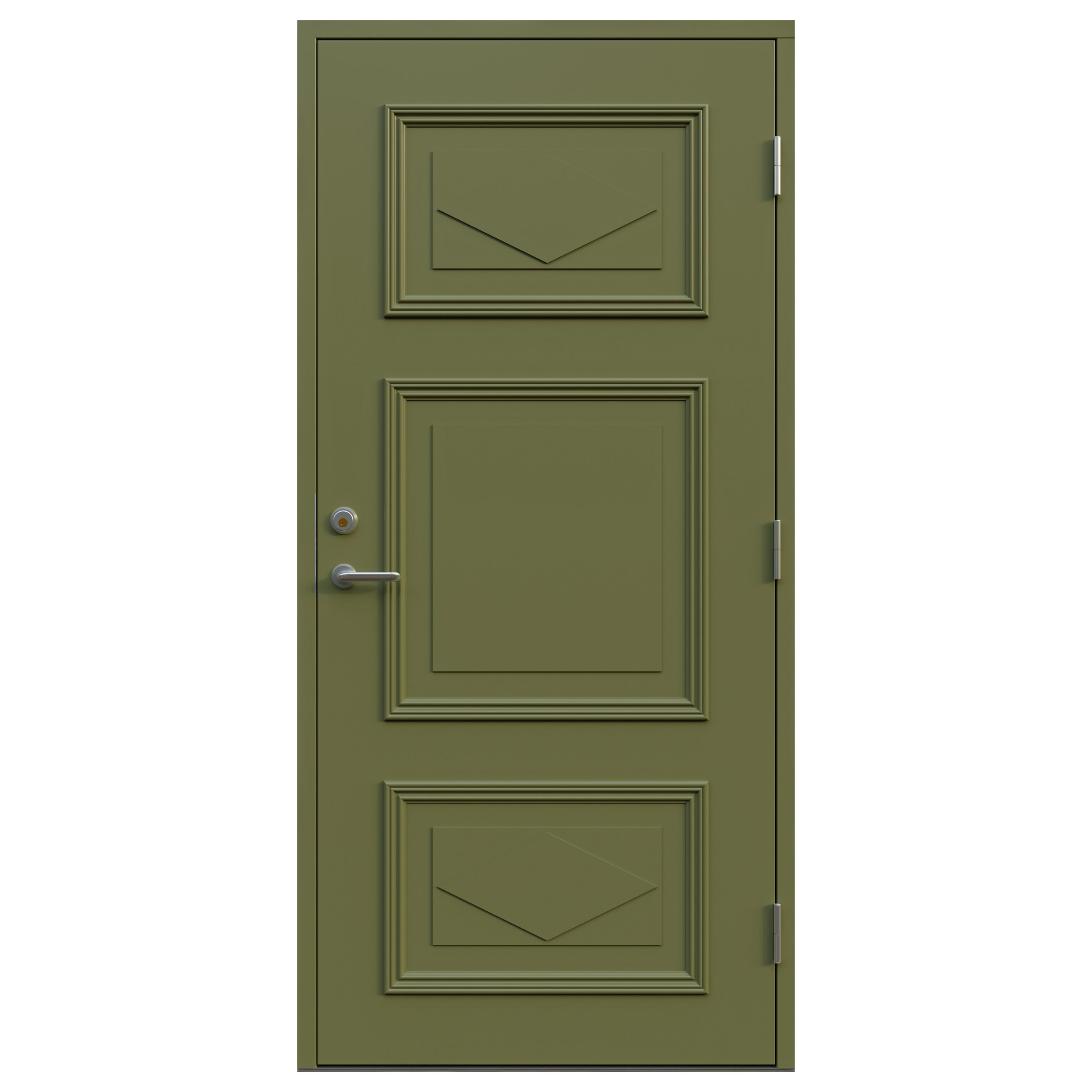 Ytterdörr Leksandsdörren Fornby Eco74 RC2