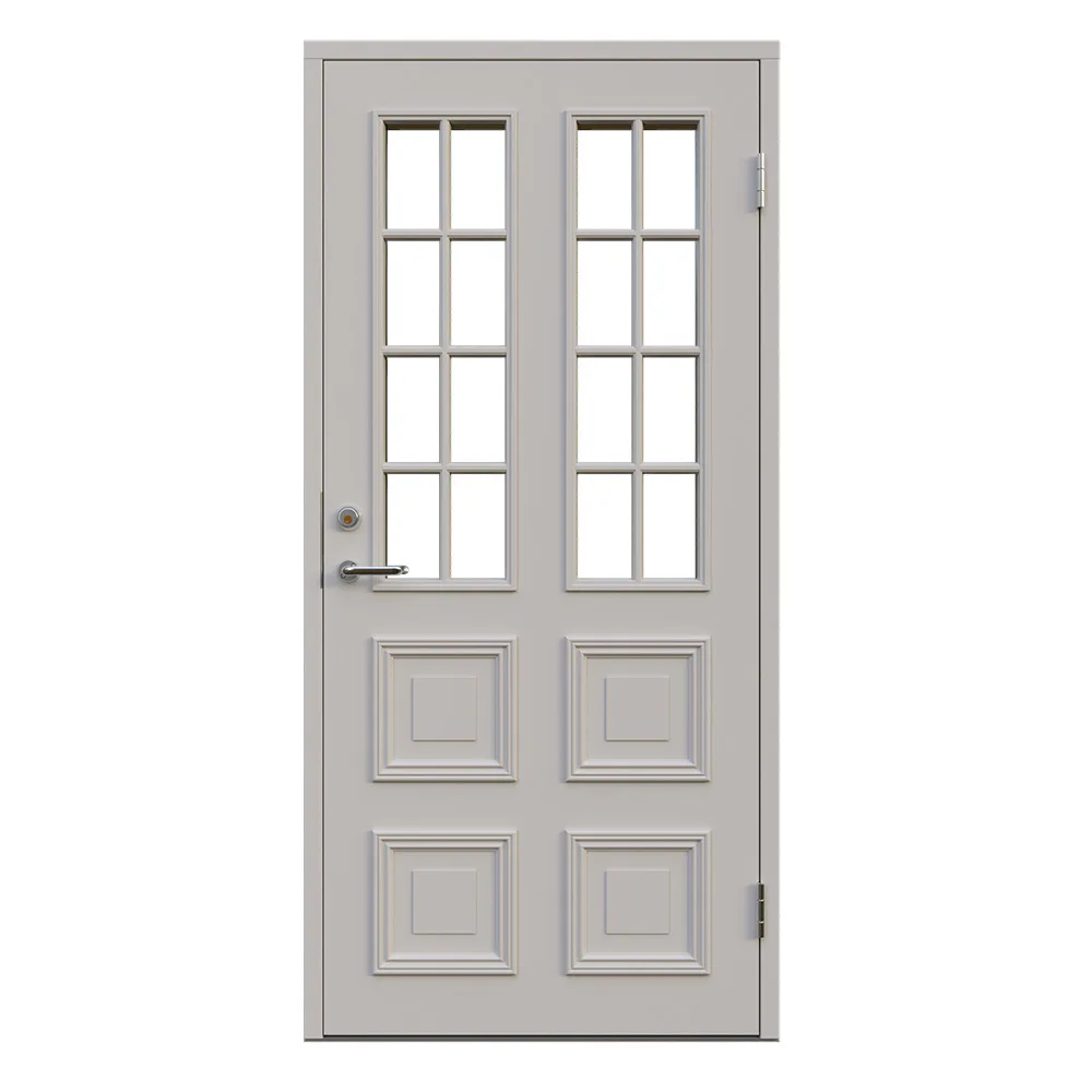 Ytterdörr Leksandsdörren Glasmästeri Glas Eco74 RC2N